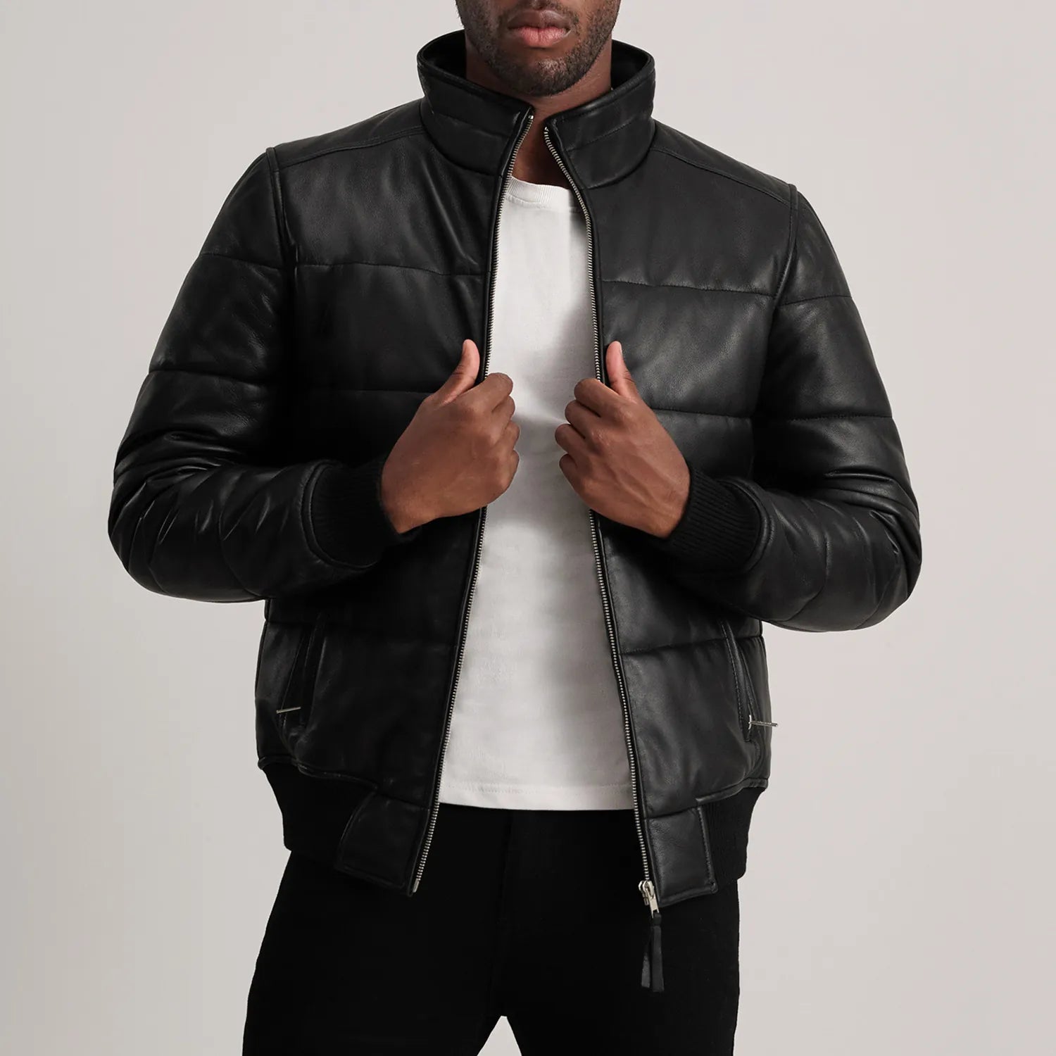Men's Leather Bomber Jackets – Classic Military Style | The Jacket